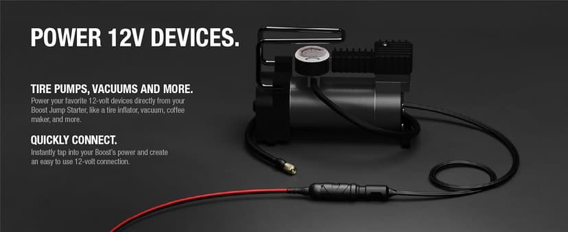 NOCO Boost GB70: 2000A UltraSafe Jump Starter – 12V Lithium Battery Booster Pack, Portable Jump Box, Power Bank & Jumper Cables - for 8.0L Gas and 6.0L Diesel Engines