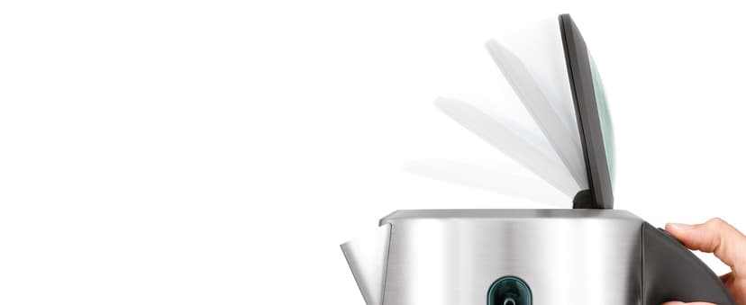 Breville BKE700BSS Soft Top Pure Hot Water Kettle, 7 Cup, Brushed Stainless Steel