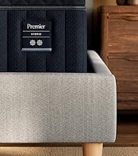 Premier 13" King Mattress - Luxury Hybrid Gel Memory Foam - 365 Night Trial - Fiberglass Free - Forever Warranty - Mattress in a Box - CertiPUR-US Certified