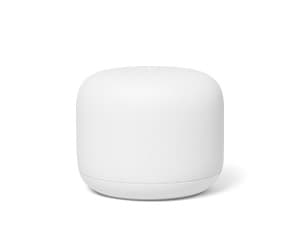 Google Nest WiFi Pro - 6E - Reliable Home Wi-Fi System with Fast Speed and Whole Home Coverage - Mesh Router - 3 Pack - Snow
