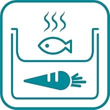 Babymoov Duo Meal Lite Food Maker - 4 in 1 Baby Food Processor with Steam Cooker, Blender, Baby Purees, Warmer and Defroster (Nutritionist Approved), Dark Grey