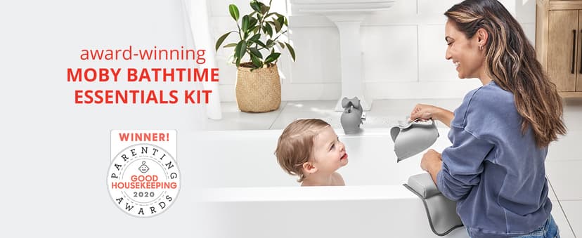 Skip Hop Baby Bath Tub, Moby Recline and Rinse