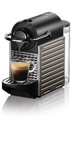Breville Nespresso BEC430TTN Pixie Espresso Machine, Titan