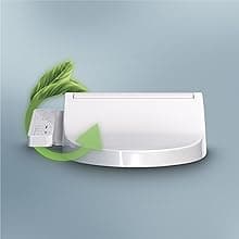 TOTO WASHLET A2 Electronic Bidet Toilet Seat with Heated Seat and SoftClose Lid, Elongated, Cotton White - SW3004#01