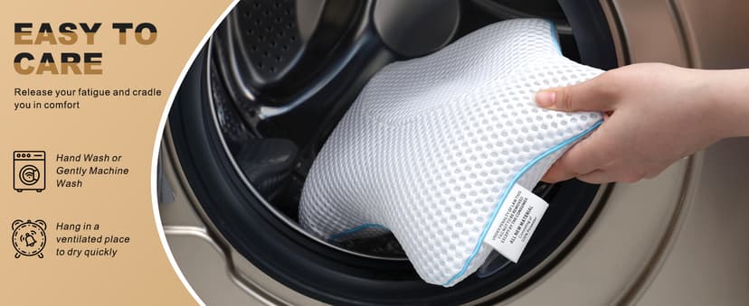 Non Slip Bath Pillow, Luxury Spa Bathtub Head & Neck Rest Support, Permeable Quick Drying Air Mesh Tub Pillow with 4 Large Suction Cups, Fits Any Tubs, Soft and Relaxing