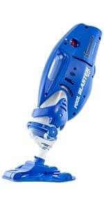 POOL BLASTER Max Cordless Pool Vacuum for Deep Cleaning & Strong Suction, Handheld Rechargeable Swimming Pool Cleaner for Inground and Above Ground Pools, Hoseless Pool Vac by Water Tech