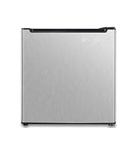 RV Refrigerator, Black, 7.6 cu.ft. | 12V | Compact RV Fridge | Customizable Controls | Space-Saving Design | R-780BK-12V