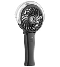 HandFan Upgraded Portable Handheld Misting Fan, Rechargeable Personal Mister Fan, Spray Water Mist Fans, Foldable Mini Cooling Hand Fans for Summer Beach Travel Concerts, Gifts for Women(Royal Blue)