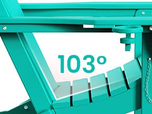 MUCHENGHY Folding Adirondack Chairs HDPE Weather Resistant 4 Pack, Patio Firepit Chairs, Sturdy Outside Chairs, Lawn Chairs, 15min Assembly 380lb Grey