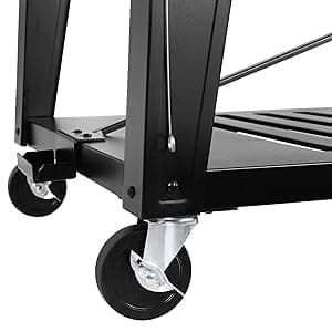 Royal Gourmet 8-Burner Gas Grill, 104,000 BTU Liquid Propane Grill, Independently Controlled Dual Systems, Outdoor Party or Backyard BBQ, Black