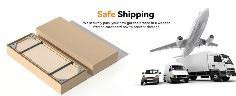 Modern Shade The Aura Cedar Wood Entertainment Bar Center, Wood Gazebo Grill Pavilion with Shelves & Paper Towel Holder, Grill Gazebo with Hardtop Steel Roof,TV Mount, Power Strip for Patio, Garden