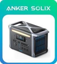 Anker SOLIX C1000 Portable Power Station, 1800W (Peak 2400W) Solar Generator, Full Charge in 58 Min, 1056wh LiFePO4 Battery for Home Backup, Power Outages, and Outdoor Camping (Optional Solar Panel)