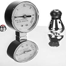 Barton 22-Quart Pressure Canner Pressure Cooker Pressure Gauge with Rack, Induction Compatible, Steam Canner Polished 22 QT Stovetop Pot