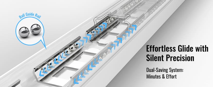 Pull-out Under Kitchen Sink Organizer, Metal Functional Under Sink Organizer, Height Adjustable Under Bathroom Sink Organizer, Under Sink Storage for Kitchen Bathroom Cabinet (White)