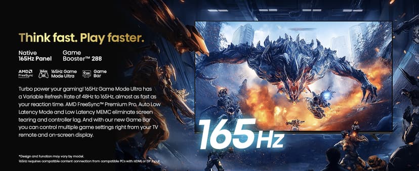 Hisense 55" Class U7 Mini-LED ULED 4K UHD Google Smart TV (55U75QG, 2025 Model) - QLED, Native 165Hz, VRR 288, Up to 3000 Nits, HDR10+, Dolby Vision IQ · Atmos, IMAX Enhanced, 2.1.2 Ch Surround