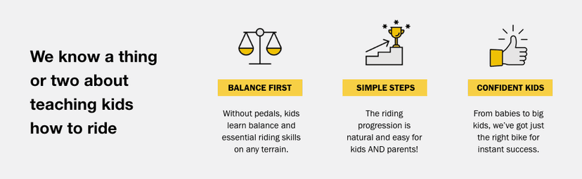 Strider 14x, Balance Bike for Kids 3 to 6 Years - Includes Custom Grips, Padded Seat, Performance Footrest & All-Purpose Tires - Easy Assembly & Adjustments