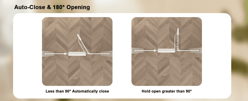 ALLAIBB Extra Wide Pressure Mounted Baby Gate Walk Through Child Kids Safety Toddler Tension White Long Large Pet Dog Gates with Extension for doorways Kitchen (57.48-62.20"/146-158cm, Black)