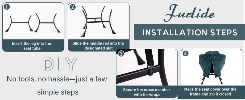 Lazy Chair with Ottoman, Modern Lounge Armchair with Lumbar Pillow, Accent Cozy Reading Chair and Folding Footstool for Bedroom, Dorm, Living Room,Khaki