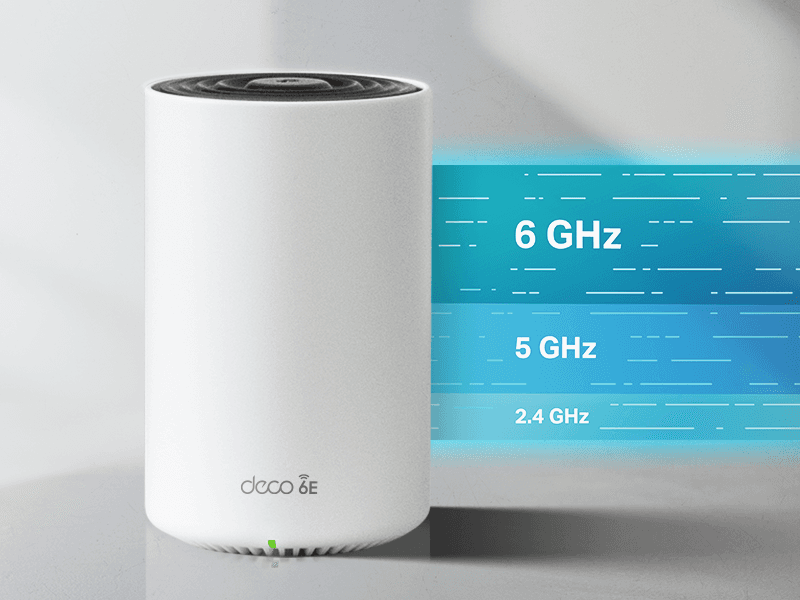 TP-Link Deco XE75 AXE5400 Tri-Band WiFi 6E Mesh System - Wi-Fi up to 7200 Sq.Ft, Engadget Rated Best Mesh for Most People, Replaces WiFi Router and Extender, AI-Driven Mesh New 6GHz Band, 3-Pack