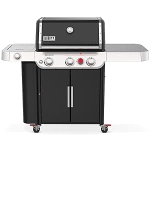 Weber Genesis E-335 Liquid Propane Gas Grill, Black