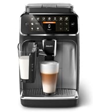 PHILIPS 2200 Series Fully Automatic Espresso Machine, Classic Milk Frother, 2 Coffee Varieties, Intuitive Touch Display, 100% Ceramic Grinder, AquaClean Filter, Aroma Seal, Black (EP2220/14)