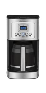 Cuisinart DCC-T20 14-Cup Programmable Coffeemaker Touchscreen, Black