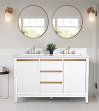 Vanity Art 71" X 33" Freestanding Bathtub | Home Improvement Bathtubs with Contemporary Design for Soaking and Bathing, Overflow and Pop-up Drain with UPC Certified, Acrylic, VA6807-PC