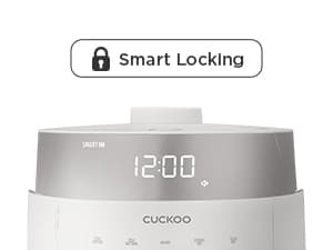 CUCKOO 6-Cup Uncooked / 12-Cup Cooked Induction Heating Twin Pressure Rice Cooker, 16 Menu Modes, Multi-Language Voice Guide, Versatile Grain Multi-Cooker & Pressure Cooker (CRP-LHTR0609FW)