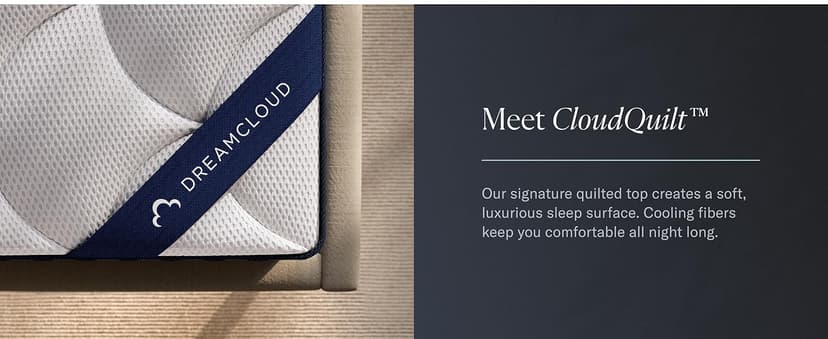 DreamCloud Classic 12" Queen Mattress - Memory Foam (New Version) - 365 Night Trial - Fiberglass Free - Forever Warranty - Mattress in a Box - CertiPUR-US® Certified