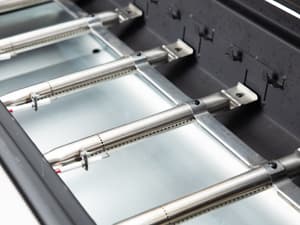 Sophia & William 6-Burner Propane Gas BBQ Grill with Side Burner & Porcelain-Enameled Cast Iron Grates, Stainless Steel Barbecue Grills Outdoor Cooking for Outside, 665 SQ.IN. Cooking Area, 65,800BTU