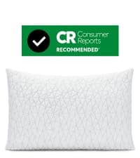 Coop Home Goods Original Adjustable Pillow, King Size Bed Pillows for Sleeping, Cross Cut Memory Foam Pillows - Medium Firm Back, Stomach and Side Sleeper Pillow, CertiPUR-US/GREENGUARD Gold