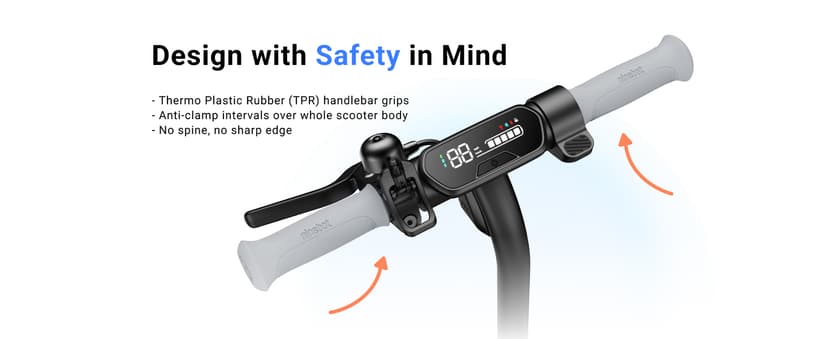 Segway Ninebot eKickScooter - Electric Scooter for Kids 6-14, w/t Adjustable Handlebar Height (Only C2 Pro) for Riders up to 132 lbs, Includes New Cruise Mode, UL-2272 Certified