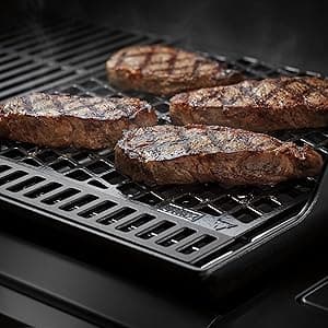 Weber Genesis S-415 Liquid Propane Gas Grill, Stainless Steel