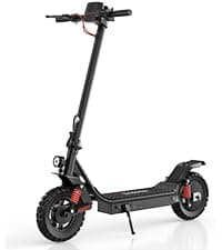 iScooter Electric Scooter, 40/43/50 Miles Long Range & 28/38 MPH Top Speed E Scooter, 10/11/12" Offroad Pneumatic Tire Scooter for Adults with Turn Signals, Double Braking Systems, APP and Storage Bag