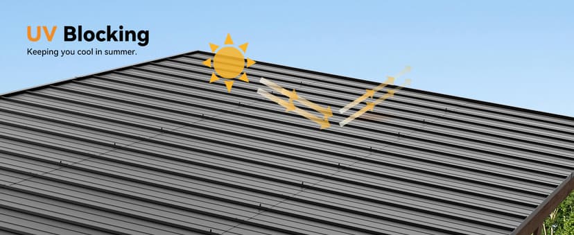 Modern Shade Supreme Cedar Wood Gazebo 12' x 20' with Hardtop Slope Roof, Wooden Grill Gazebo with Durable and Rot-Resistant, Supports Snow Loads and High Wind Speeds, Ideal for Backyard, Deck, Garden