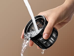 AIRMSEN Grind & Brew Coffee Maker with Grinder - Single Serve Machine Compatible with K-Cup Pods & Ground, 1000W Fast 6-14oz Brewer, Descaling Alert, Touchscreen & 50oz Removable Tank