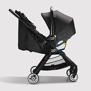 Baby Jogger City Tour 2 Ultra-Compact Carry-On Approved Travel Stroller in Pitch Black Lightweight Easy Fold Ideal for Traveling and Everyday Adventures