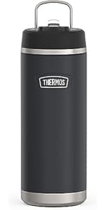 THERMOS ICON SERIES, Stainless Steel Tumbler, Matte Stainless Steel, 16 oz