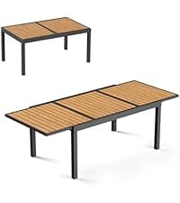 ZANDOR Outdoor Aluminum Patio Furniture - 1 Pcs 3-Seat, All-Weather Metal Modern Outside Sofa with Washable Thick Cushion for Garden/Backyard/Porch, Grey