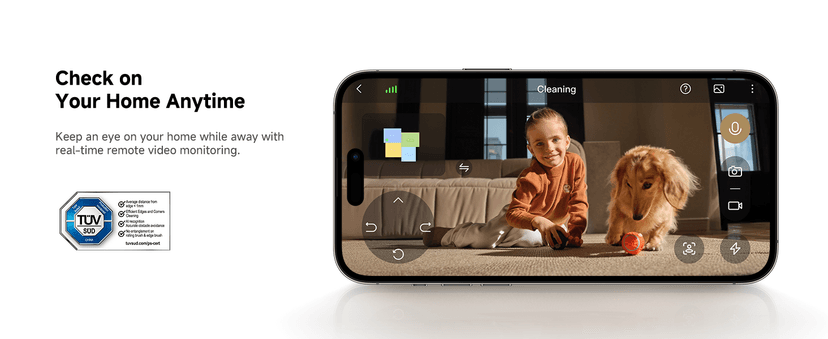 Mova P50 Pro Ultra Robot Vacuum and Mop, 19,000Pa Suction with Anti-Tangle Brush, Removable & Liftable Mop for Carpet & Floor, 167℉ Mop & Washboard Self Drying & Cleaning, Auto Empty & Refill