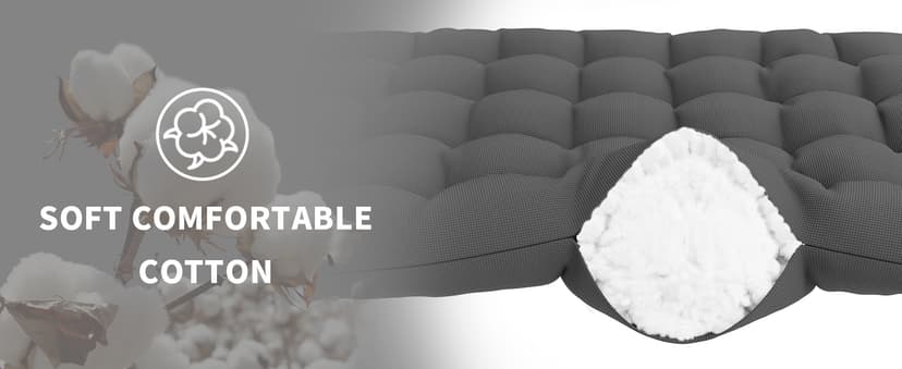 UDPATIO Oversized Zero Gravity Chair 33In XXL Patio Reclining Chair with Cushion, Outdoor Folding Recliner with Pillows|Cup Holder|Foot Rest|Padded Headrest, Black, Support 500LB