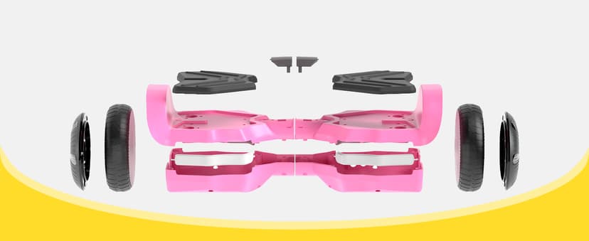 Scooter, Bluetooth Speakers and LED Light-Up Wheels, APP Control, Dual 250W Motors, 8.5 mph Max Speed & 8.5 Miles Max Range, Gifts for Kids Adults Girls Boys