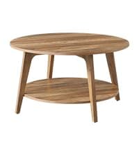 VASAGLE MAEZO Collection - Side Table, 2-Tier Small Square End Table, Nightstand with Tapered Legs, Curved Transitions, for Small Spaces, Living Room, Bedroom, Honey Brown ULET236K01