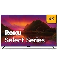 Roku Smart TV – 65-Inch Pro Series 4K QLED RokuTV with Backlit Roku Voice Remote Pro, Dolby Vision IQ, 120Hz Refresh Rate – Live Local News, Sports, Gaming