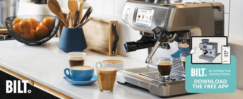 Breville Barista Pro Espresso Machine BES878BTR, Black Truffle