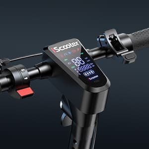 iScooter Electric Scooter for Adults,50/30 Miles Range, 28 MPH Top Speed, 800/750W Motor, 10" Pneumatic Tires, Foldable Dual Shock Absorption Commuting E Scooter with APP & Turn Signals & Storage Bag