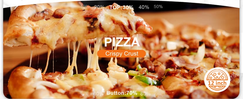 Nuwave Bravo Pro Smart 21QT Toaster Oven Air Fryer Combo, Convection Oven Countertop, 10 functions all in 1, with even & quick crisp technology, 50-450°F, 1800W, Stainless Steel