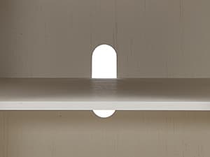 T4TREAM Farmhouse TV Stand for TVs Up to 75 inches, Wood Barn Door Media Television Console Table with Storage Cabinets, Easy Assembly Modern Entertainment Center for Living Room, Antique White