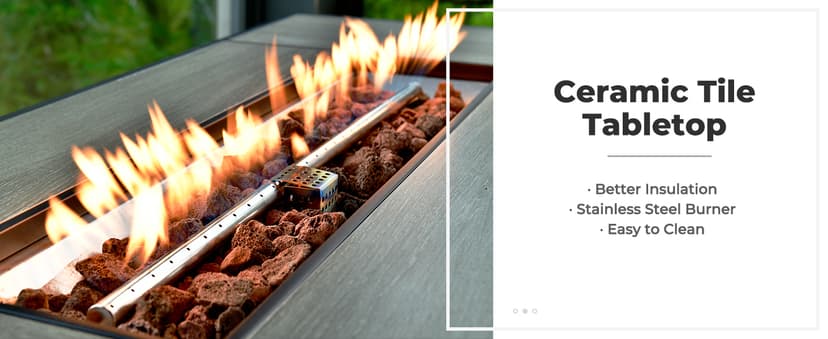 ovios 10 Pieces Patio Furniture Set, Outdoor Wicker Sectional Sofa with 42" Fire Pit Table Swivel Chairs, Modern Modular Deep Seat Rattan Couch Conversation Sets, Black