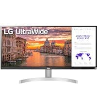LG 27UL500-W 27-inch 4K UHD (3840 x 2160) UltraFine Computer Monitor, IPS, AMD FreeSync, HDR10, HDMI, DisplayPort, Black Stabilizer, White